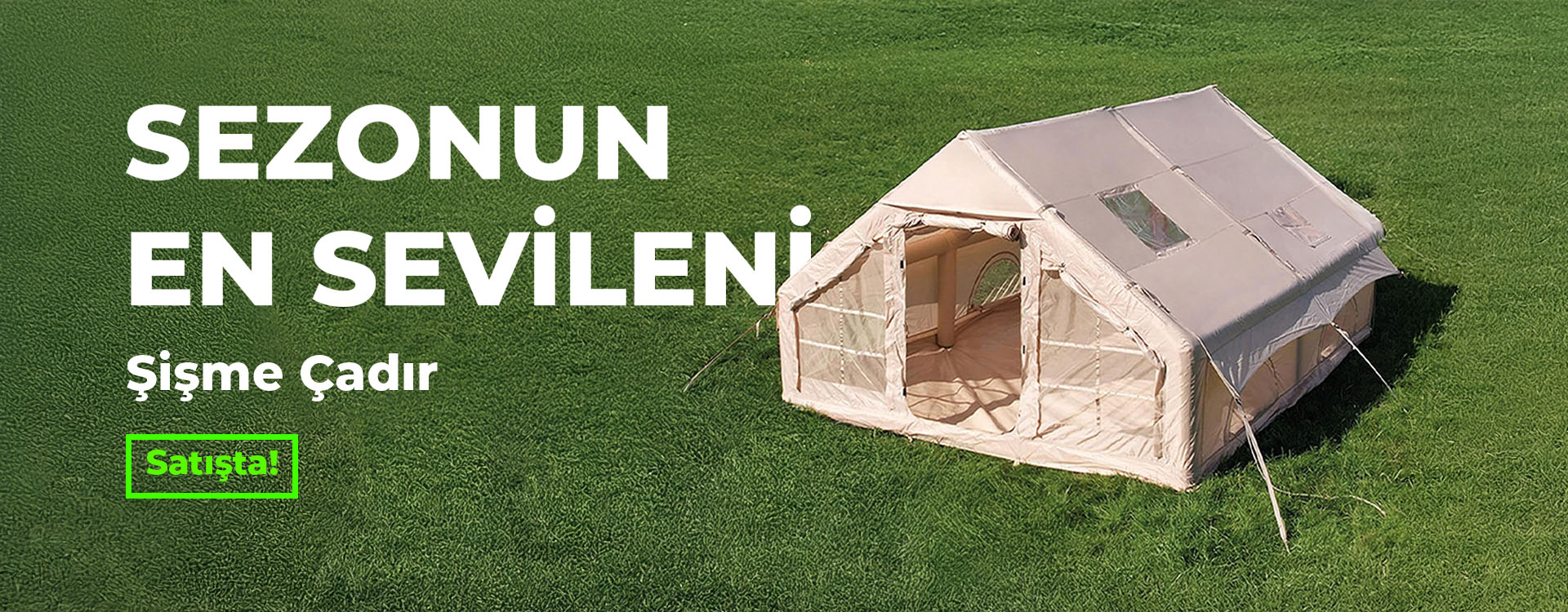 12 Kişilik Şişme Çadır