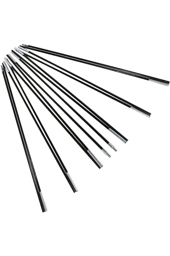 4 Kişilik Kamp Çadırı Kurma Polü Yedek Parça Demiri 14 Lü Çubuk Set