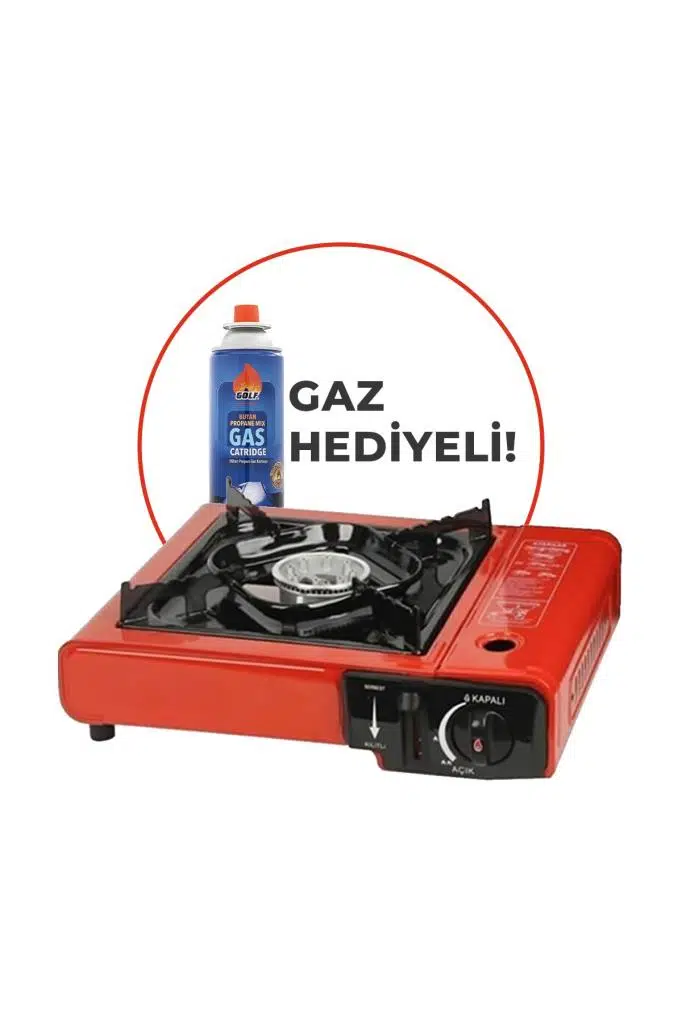 Fischer Tekli Portatif Çantalı Kamp Ocağı Stop Emniyetli