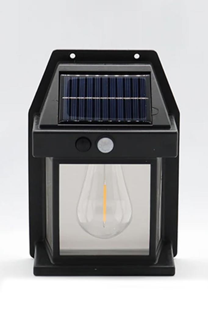 Hareket Sensörlü Solar Enerjili Su Geçirmez Bahçe Kamp Lambası