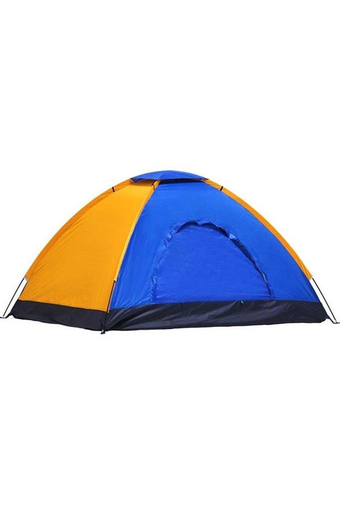Kamp Çadırı 4 Kişilik Dayanıklı Kolay Kurulum Renkli 200x200x135