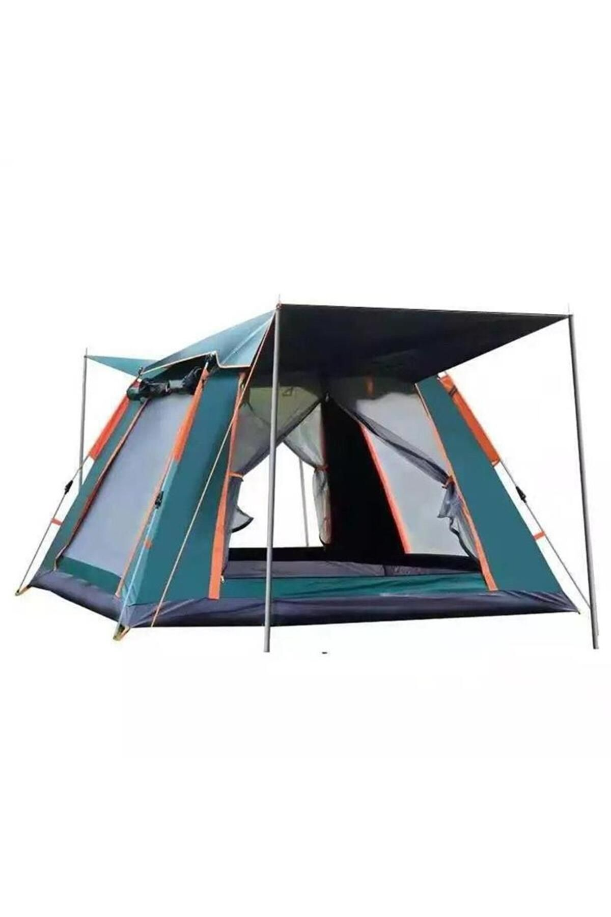 Onetick 6 Kişilik Tenteli Otomatik Kamp Çadırı 240x240x160