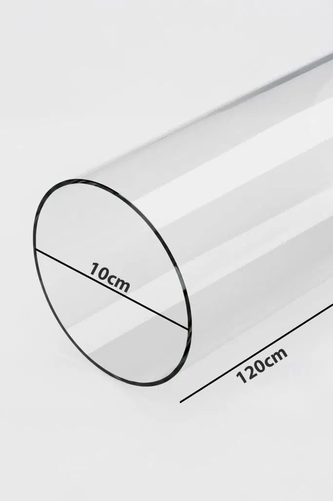 Pelet Soba Camı (Isıya Dayanıklı) 120cm-Ø10