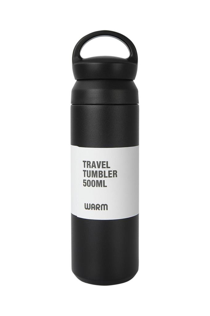 Siyah 500 ML Sıcak Soğuk Çelik Termos